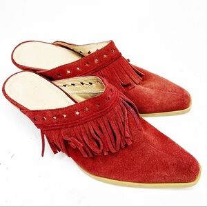 American West | Vintage Y2K Fringe Mules